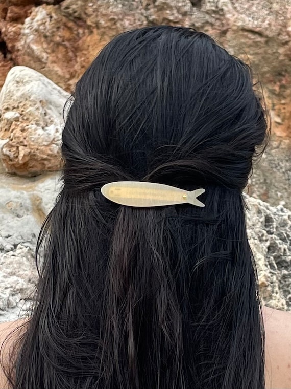 ROCK HAIR CLIP SMALL SAND ROCK HAIR CLIP SMALL SAND