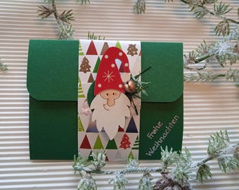 Geldgeschenk - Verpackung zu Weihnachten