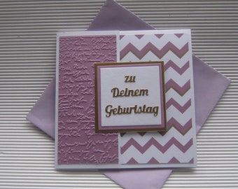 Handmade greeting card for giving away money