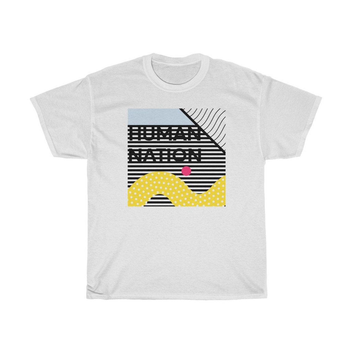 Human Nation t-shirt positivity t-shirt activist t-shirt | Etsy