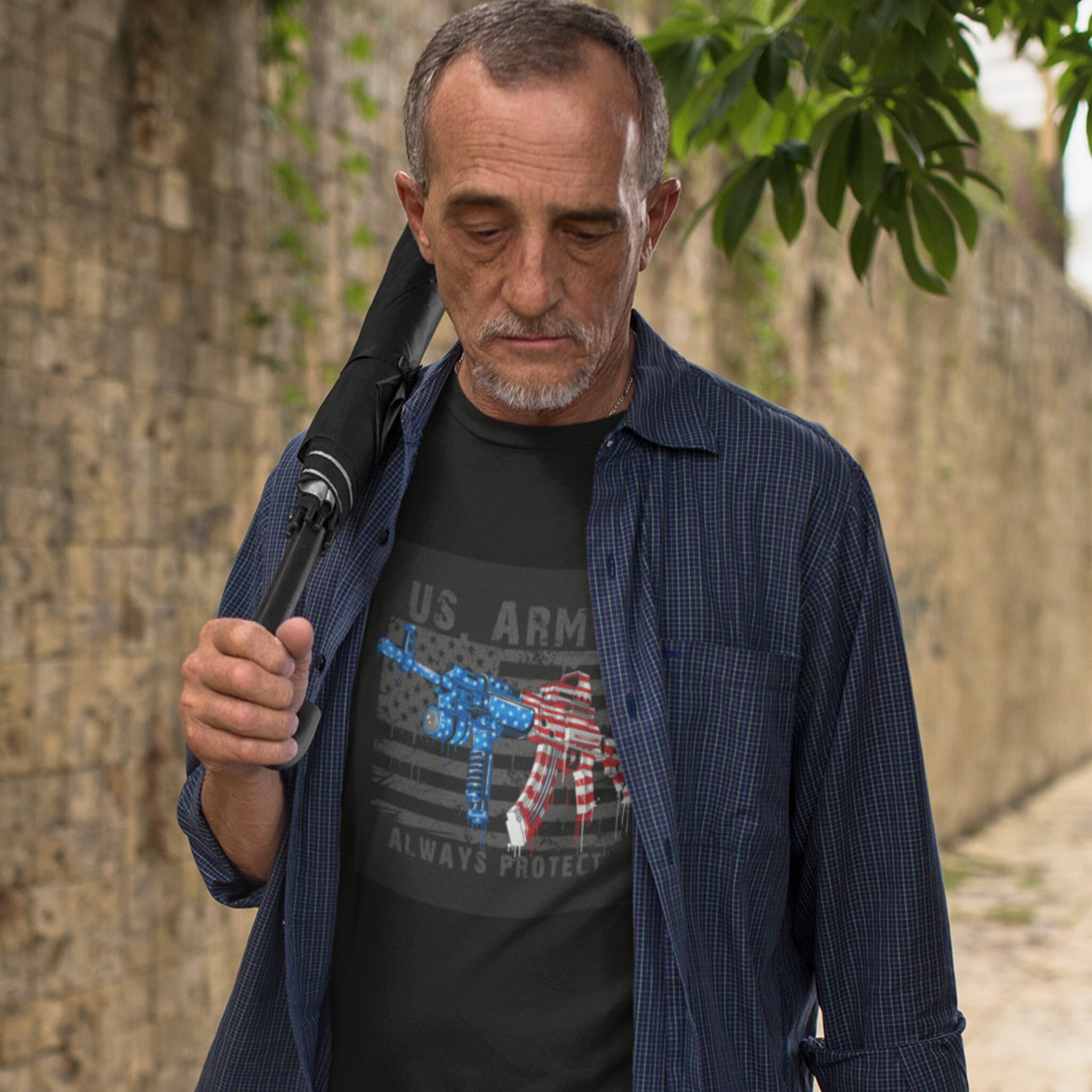 USA Army Always Protect Tshirt Military 