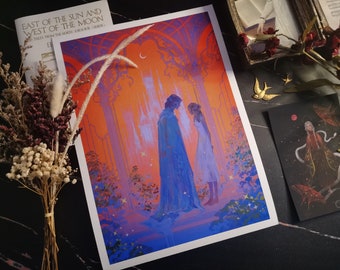 Reylo - Castle in the Sky Art Print