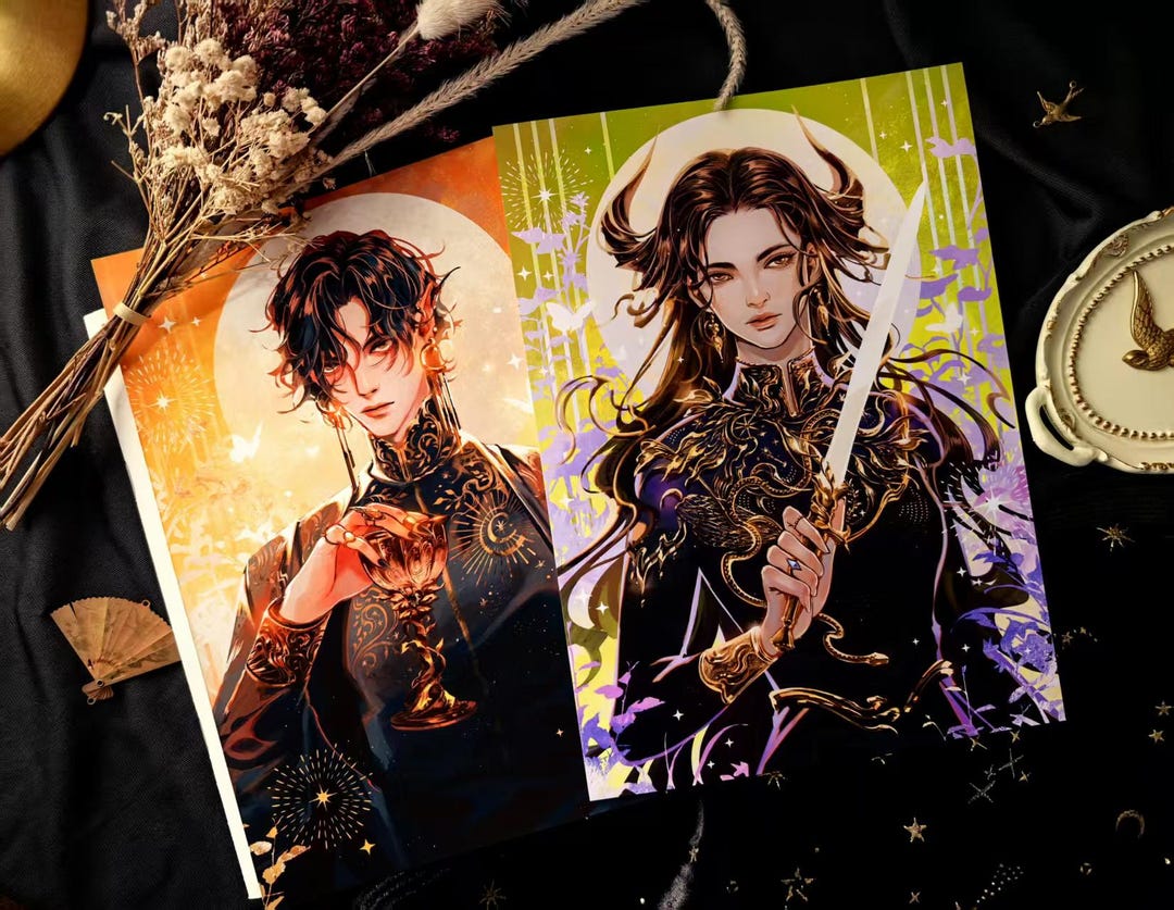 The Cruel Prince - Jude Duarte & Cardan Greenbriar Art Print - Etsy