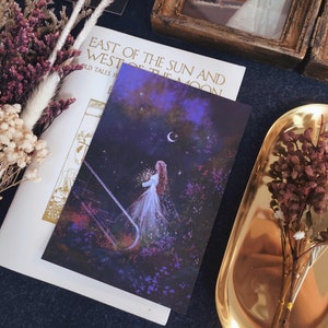 Moon Garden Postcard