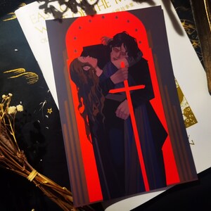 Reylo - Crying Red Postkartendruck