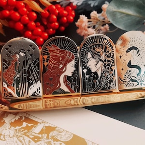 Jude + Cardan Enamel Pins