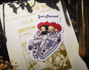 Reylo - Just Married Sticker