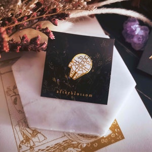Mini Millennium Falcon Enamel Pin