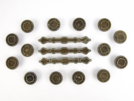 Vintage Allison Door Or Drawer Pull Handle Lot Of 17 For Etsy