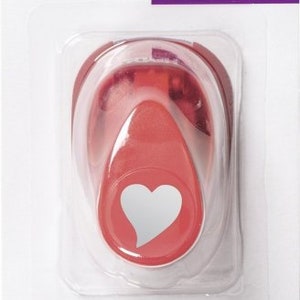 Bira 3.5" Heart Lever Action Craft Punch - Perfect For Scrapbooking, Cards & Valentine's Projects