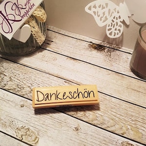 Stempel  "Dankeschön"