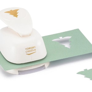 Motif punch / hole punch XL Christmas tree / Christmas tree