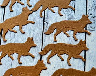 10 Fox die-cuts