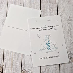 Les cartes postales ne sont pas mon putain de problème