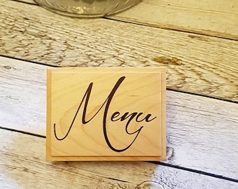 Stempel  "Menu"