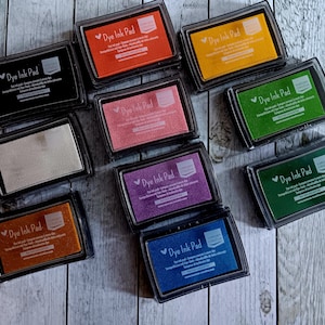 Stempelkissen / Stempelfarbe / Dye Ink Pad