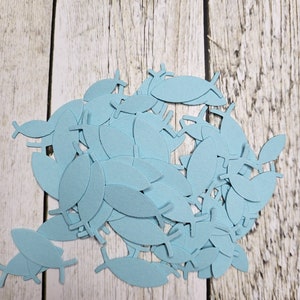 100x die-cut fish small / 2 sizes assorted image 7