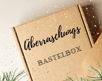 Überraschungsbox Bastelbox Weihnachten