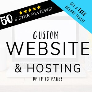 website, website template, business website, 10 page website design, service business website