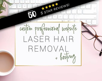 Laser Hair Removal Website, website template, custom web design, website, custom website, website, custom design, custom website