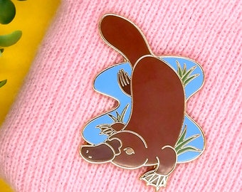 Platypus Enamel Pin: Australian Animal Lapel Pin