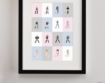NEW 2020 Confetti LM5 UK Hit Music Little Mix Poster FREE P+P CHOOSE UR SIZE