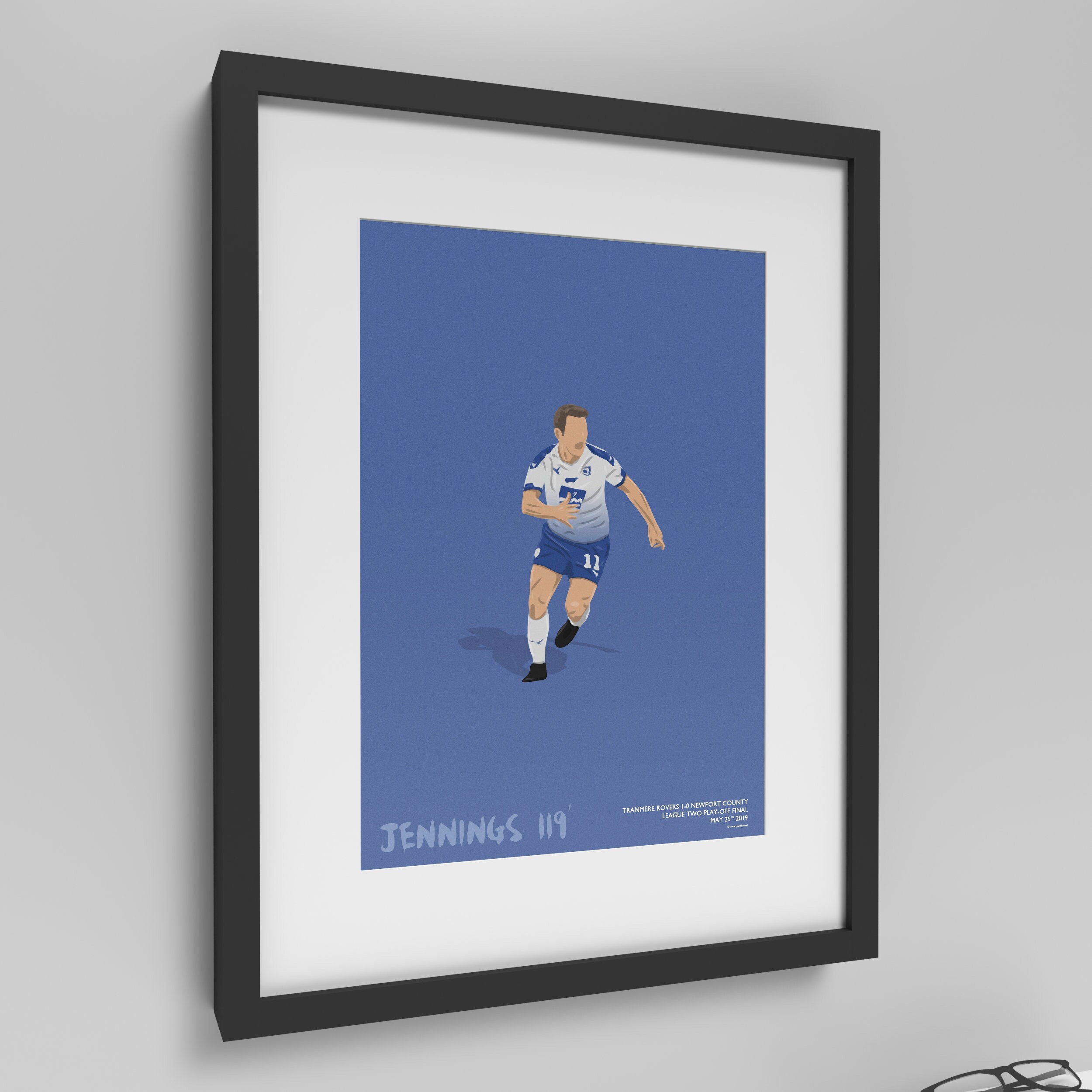 National League Final 2018 print Tranmere Rovers