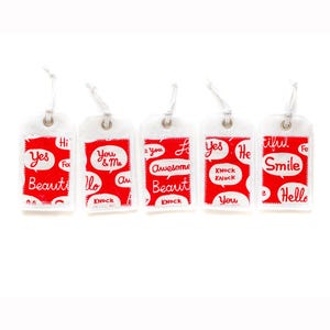Herbruikbare Love Chatter-cadeaukaartjes | Duurzame cadeauverpakking van Finney & Roo