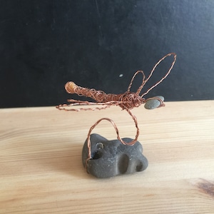 Copper bugs mounted, wire bugs, wire butterfly, wire dragonfly, copper dragonfly, copper insect