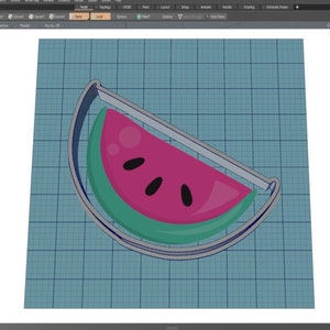 Wassermelone Cutesy || Cookie Cutter || Scheibe Wassermelone|| Picknick || Digitaler Download || Instant Download *KEIN PHYSIKALISCHER ARTIKEL*