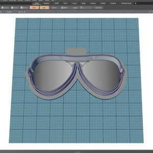 Aviator Sunglasses || Cookie Cutter || Digital Download || Instant Download *NO PHYSICAL ITEM*