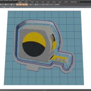 Tape Measure || Cookie Cutter || Digital Download || Instant Download *NO PHYSICAL ITEM*