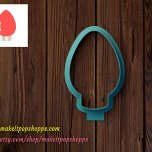 Christmas Bulb Cutter|| Vintage bulb|| lights || Christmas||, Cookies, Fondant, Cutters