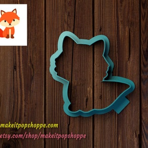 Woodland Fox || Cookie Cutter, Fondant, Dough || Fox, Woodland Animal