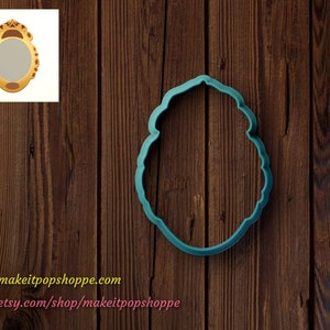 Princess Evie&#39;s Mirror Cookie Cutter || Royal Mirror || Majesty || Prince, King, Princess, Royalty, Queen