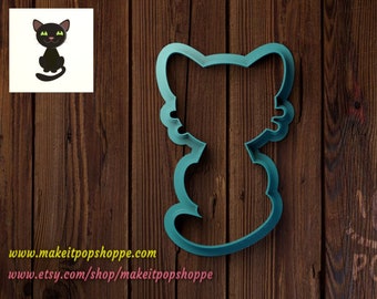 Black Cat Cookie Cutter , Halloween Themed Cookie, Kids Cookies, Kitchen Utensil