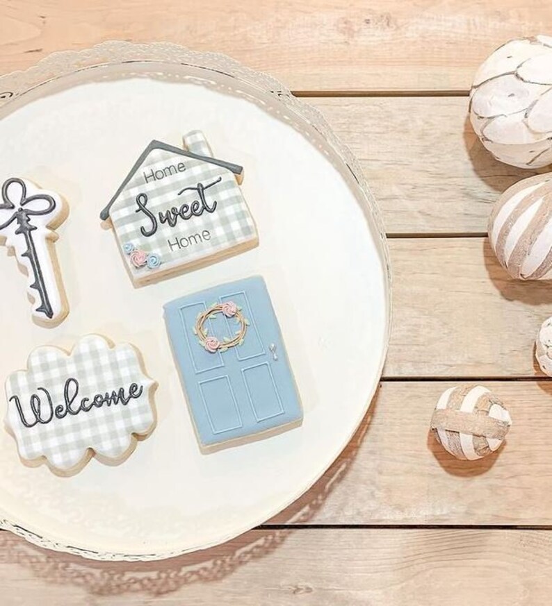 House Key Cookie Cutter Fondant Cutter Real Estate Etsy