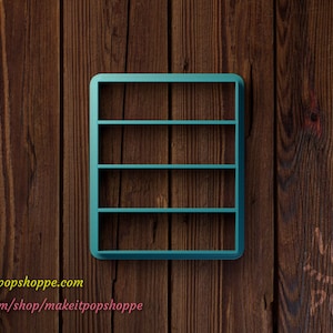 4-in-1 Rectangles || multiples || Cookie Cutter || cuts 4 at once || rectangle || baking || kitchen utensil