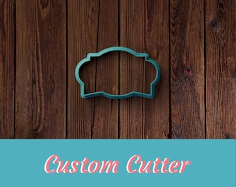 Custom || Cookie Cutter || PLA, 3D printed, **YOU DESIGN!**