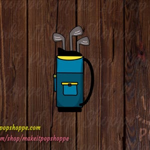 Golf Bag Cutter || Golf || bag || Cart || Cookie Cutter