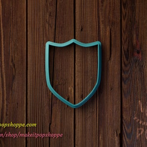 Police Shield, Law Enforcement, Military, Cookie Cutter, Retirement Party, Kitchen Utensil