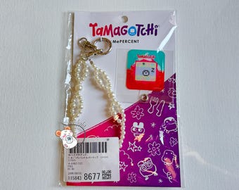 Tamagotchi x Me Percent Red Blue Ice Cream Float Beaded Phone Strap Bandai Japan 2024