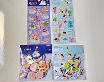 Tamagotchi Stationary Sun Star Mametchi Kuriten Puffy Stickers