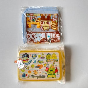 Tamagotchi Vintage Pill Box Face Towl Candy Keychain Angelgotchi Bandai Japan 2005 1997