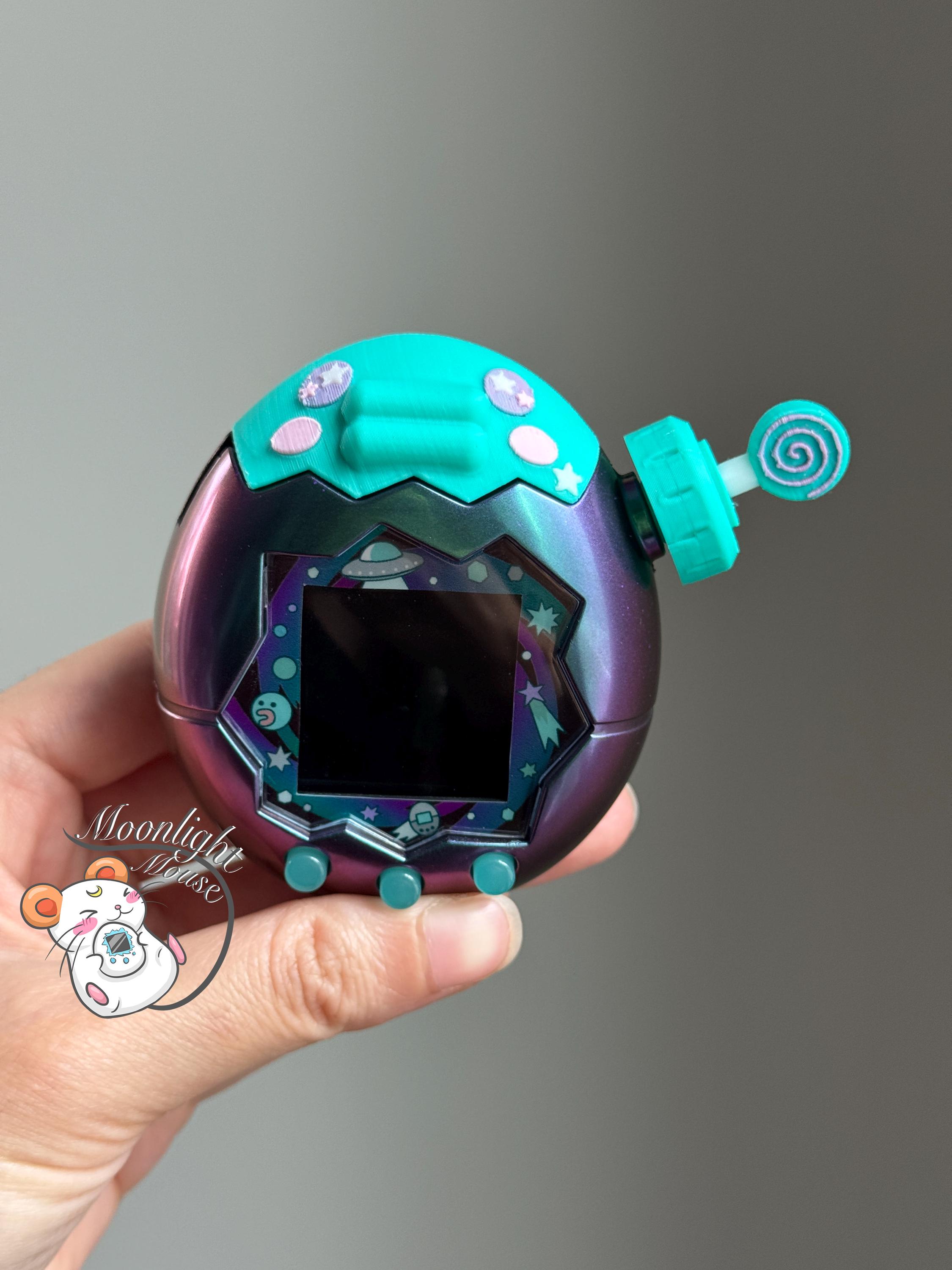 Tamagotchi Paradise Star Kutchipatchi 3D Print Top Cover Green - Etsy