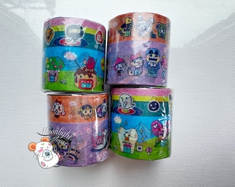 Tamagotchi Stationäre Washi Tape Zeichen 2Pack Zahnarzt
