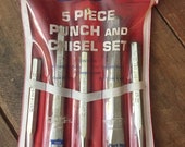 Vintage Husky Punch Chisel Set