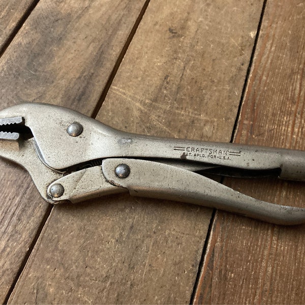 Vintage Craftsman Locking Pliers