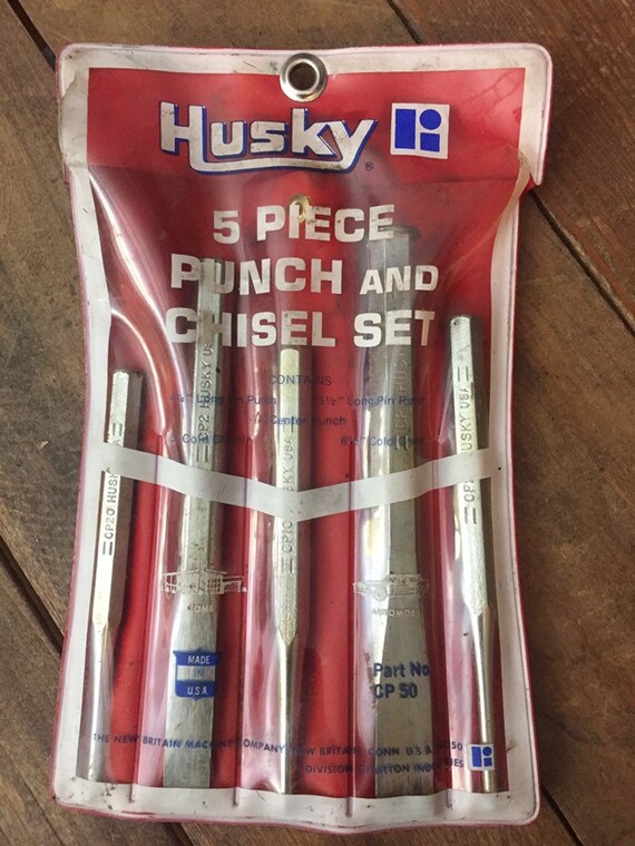 Vintage Husky Punch & Chisel Set Etsy