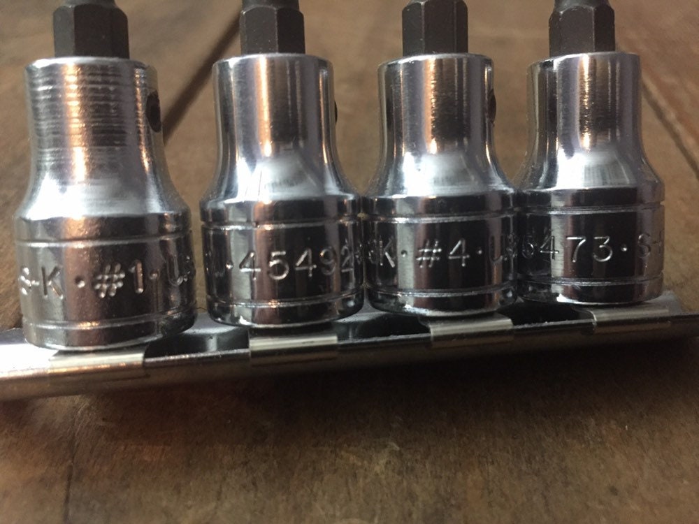 SK 3/8 Screwdriver Bit Socket Set Etsy
